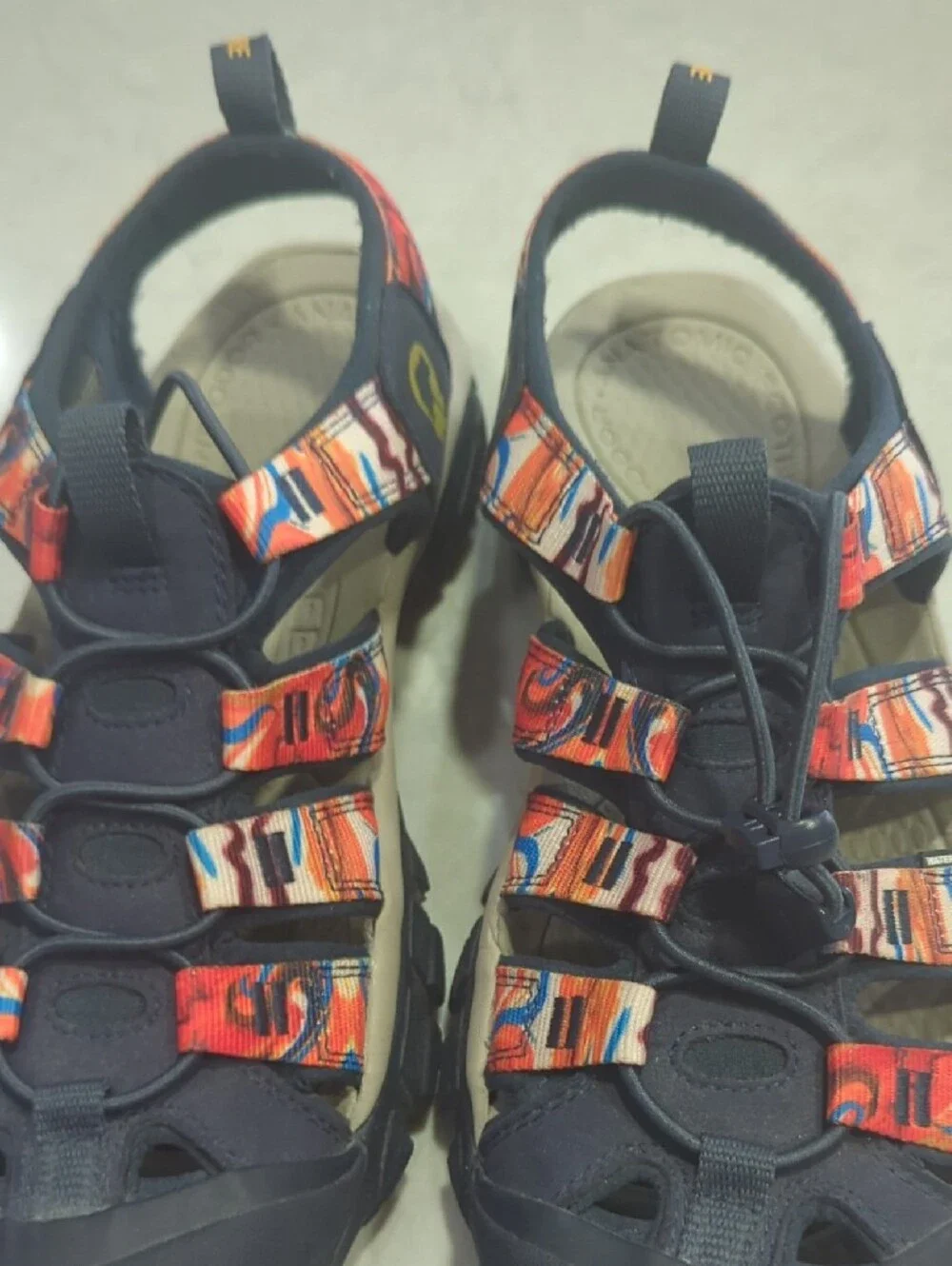 New Keen Newport H2O Outdoor Afro Groovy Orange Hiking Water Shoe